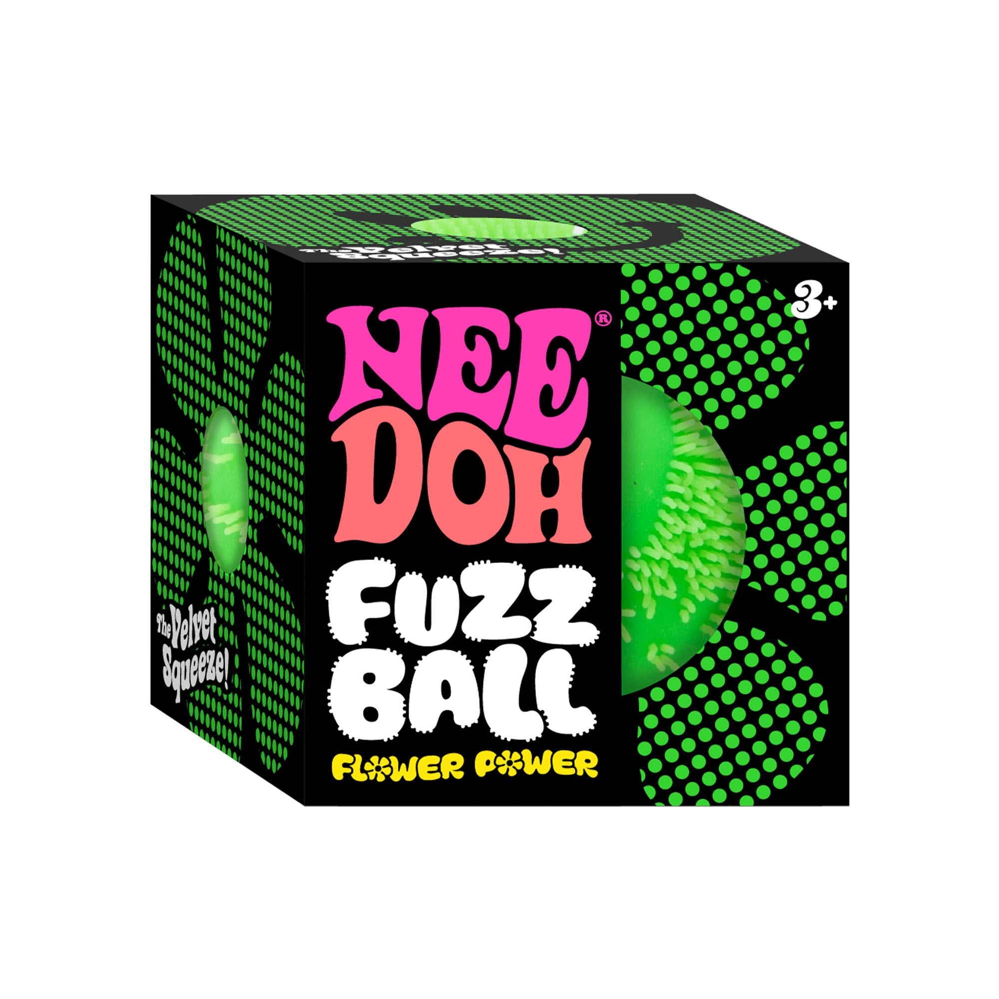 NeeDoh Fuzz Ball Flower Power 10