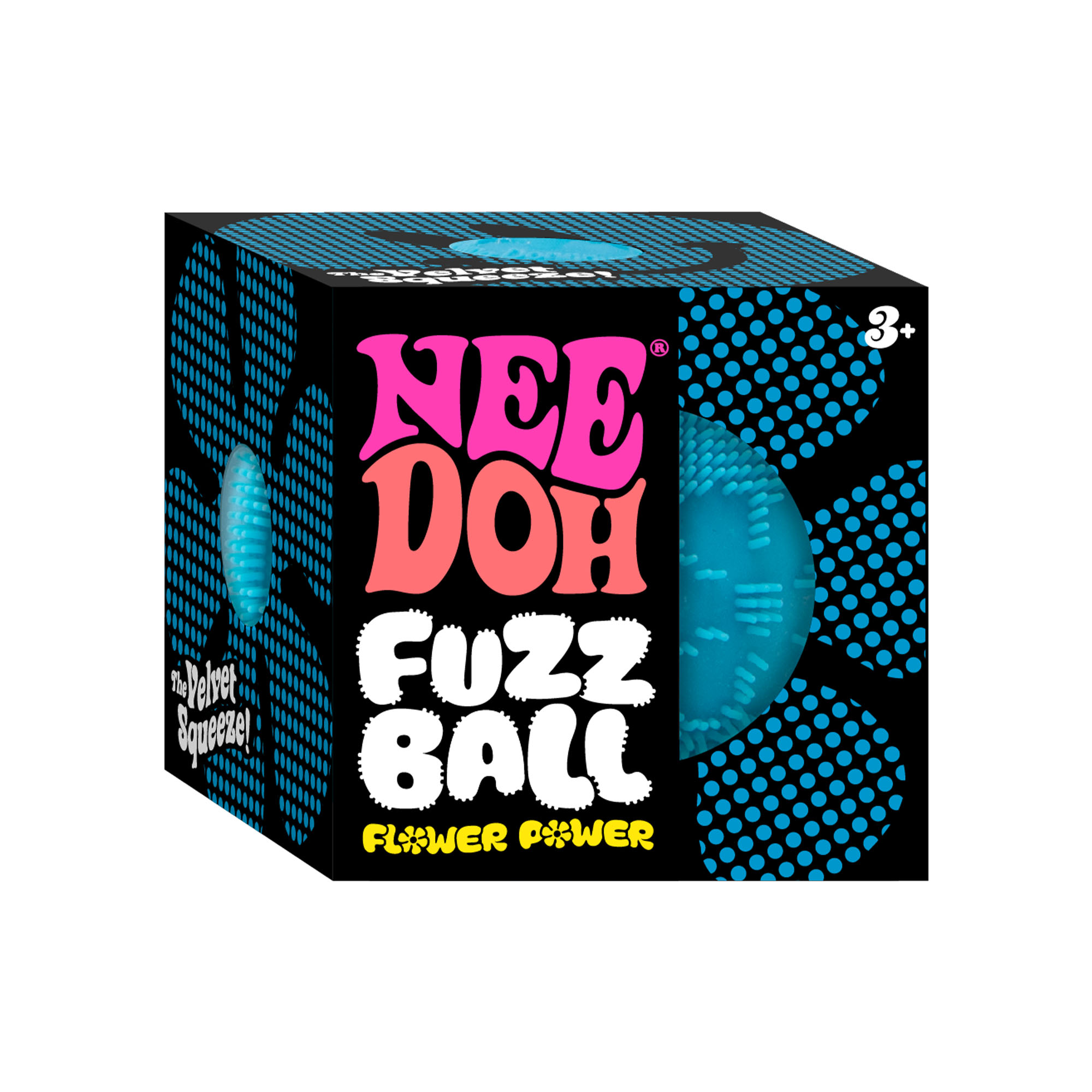 NeeDoh Fuzz Ball Flower Power 9