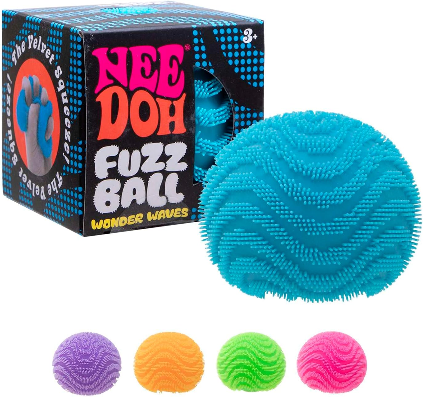 NeeDoh Fuzz Ball Wild Cats 7