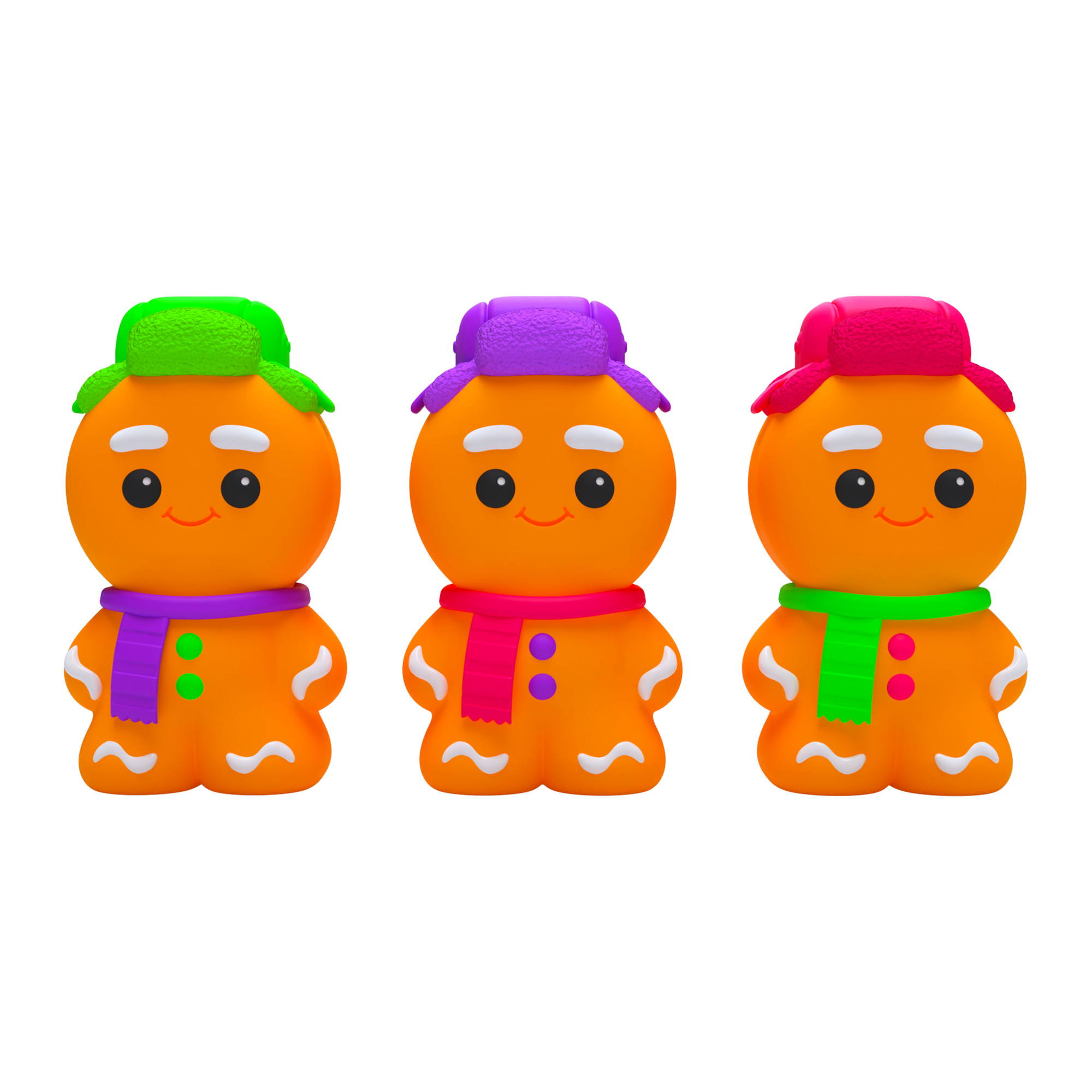 NeeDoh Ginger Glowman 2