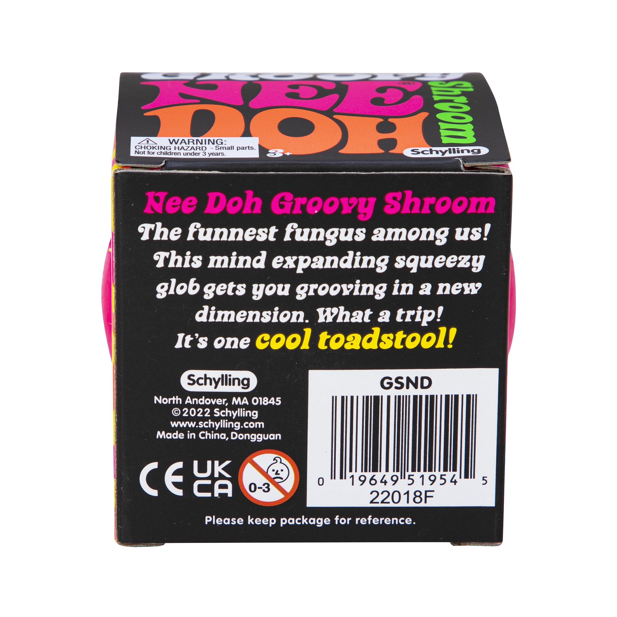 NeeDoh Groovy Shroom 11