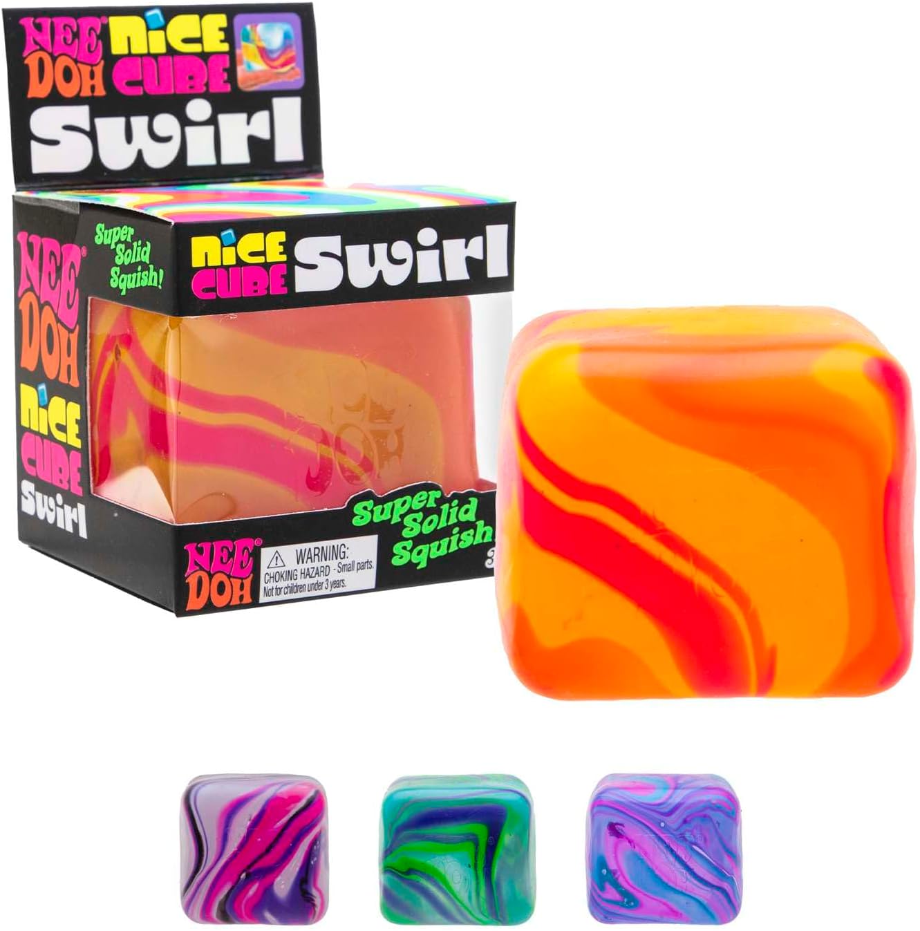 NeeDoh Nice Cube Swirl 1