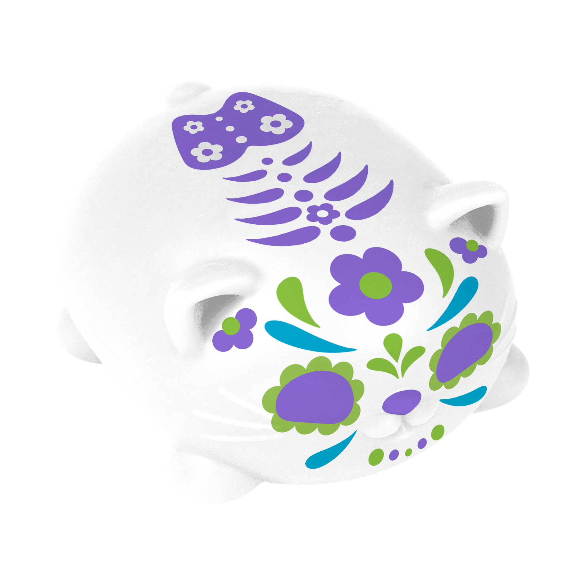 NeeDoh Sugar Skull Cats 2