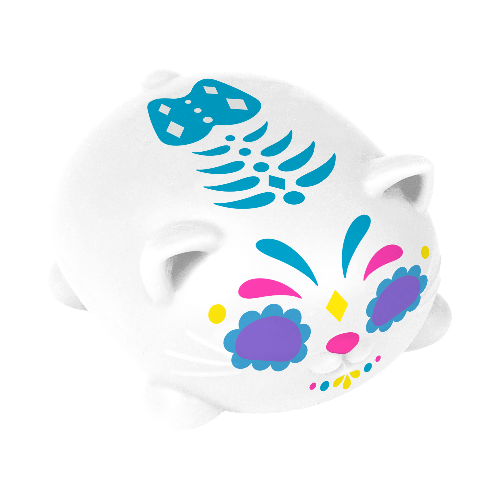 NeeDoh Sugar Skull Cats 3