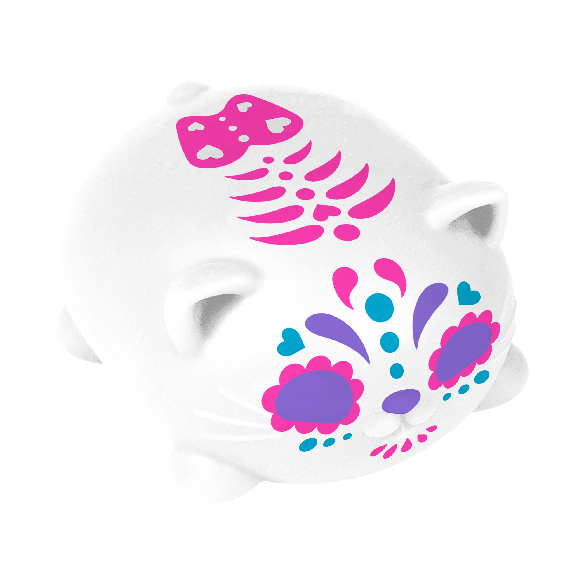 NeeDoh Sugar Skull Cats 4