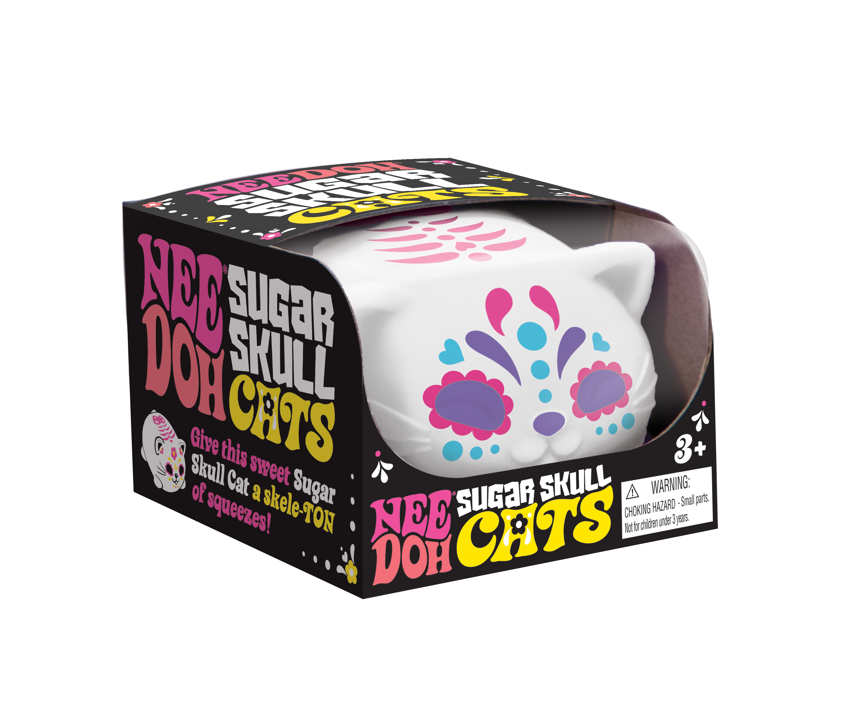 NeeDoh Sugar Skull Cats 7