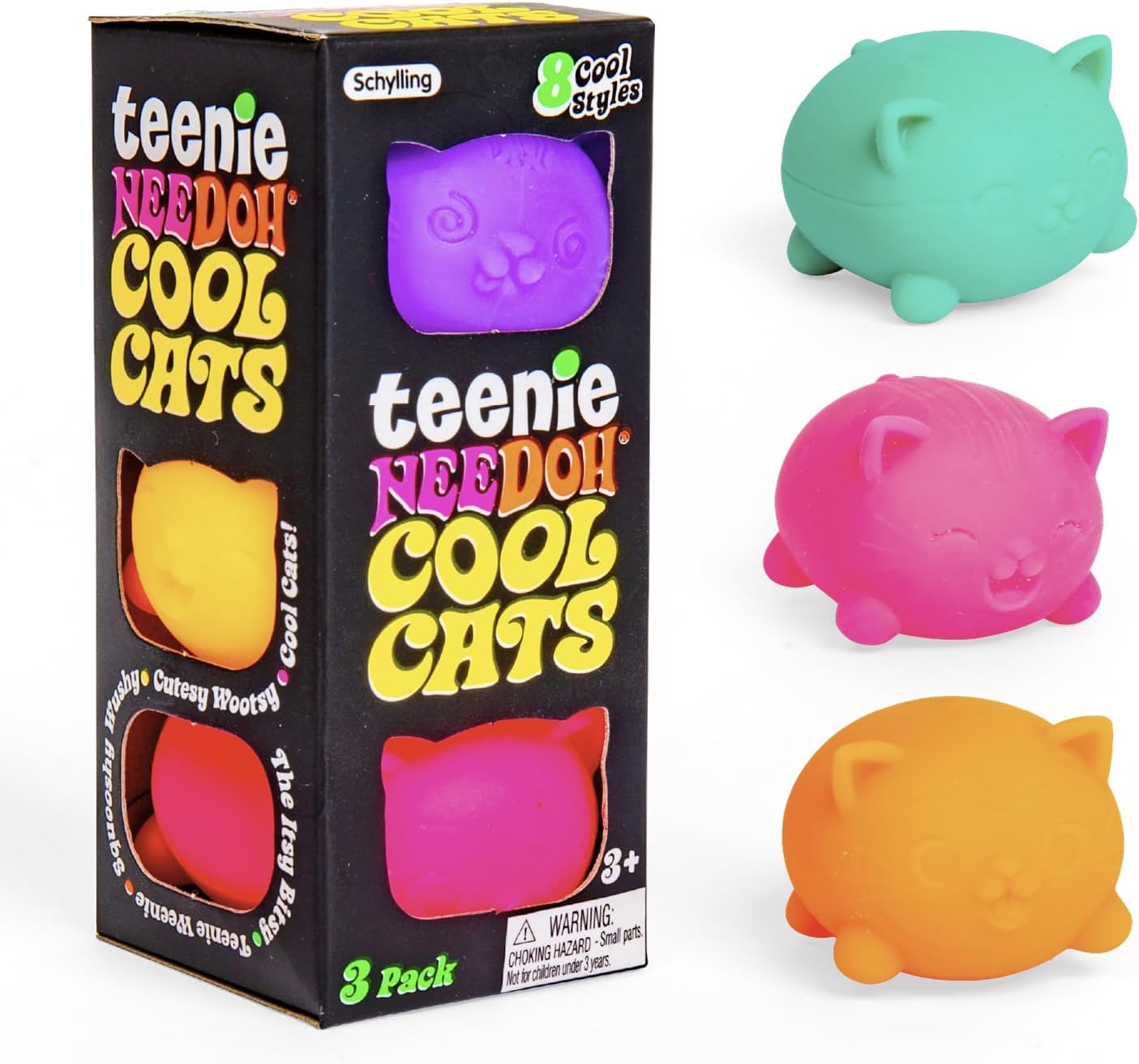Teenie NeeDoh Cool Cats