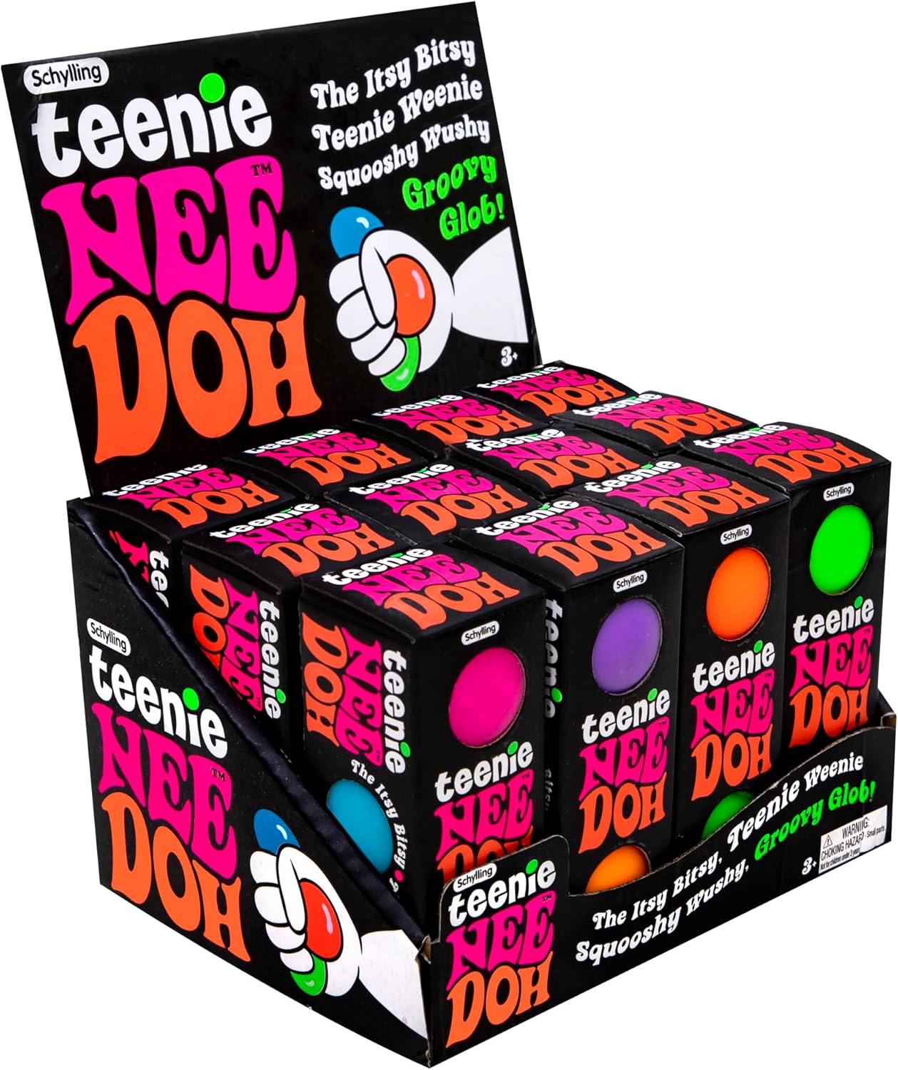 Teenie NeeDoh Quad Squad Multipack 4