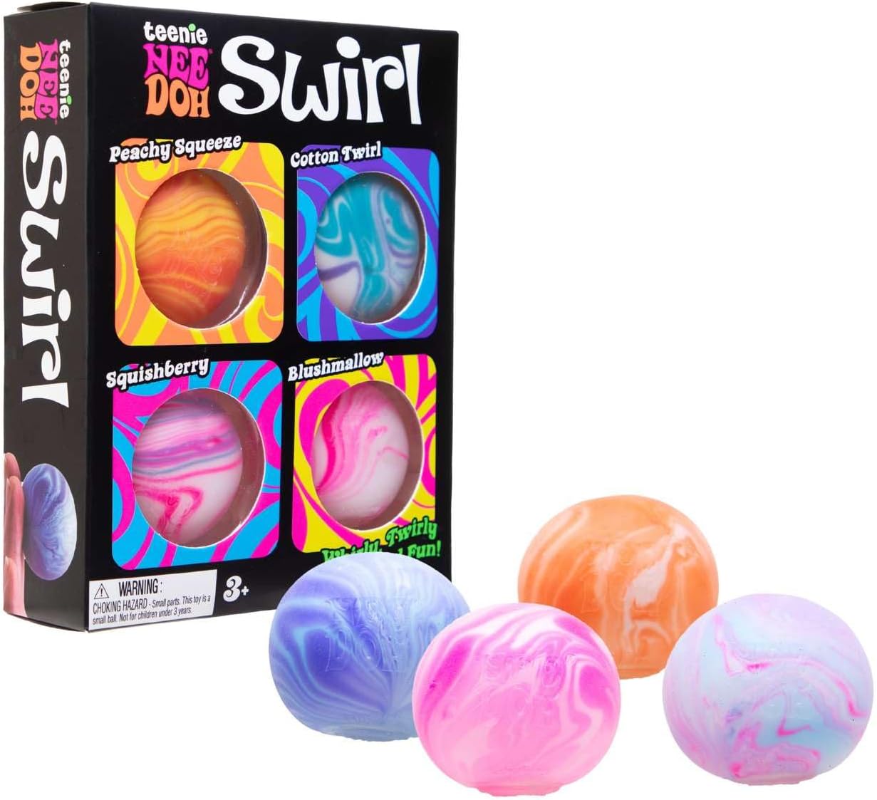 Teenie NeeDoh Swirl Multipack 3
